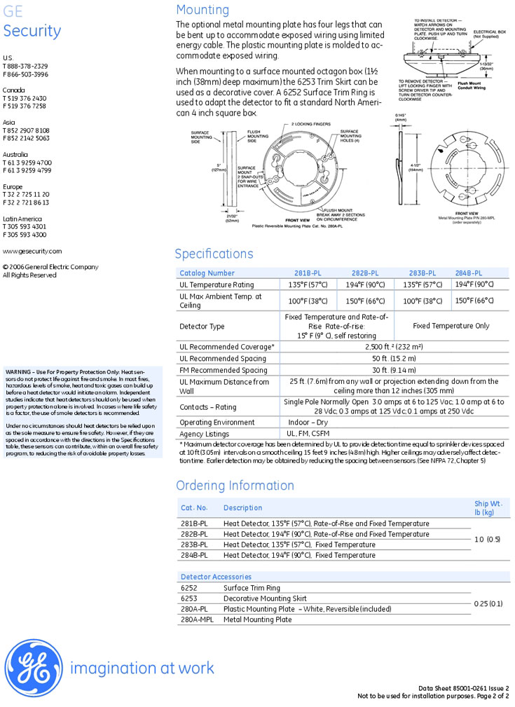 Heat-Detctor-280B-PL-Series 2